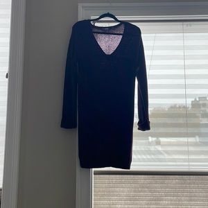 Vince sweater dress. Burgundy